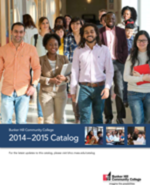 BHCC College Catalog 2014-2015 Cover