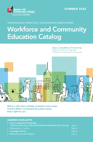 Workforce and Community Education Catalog Summer 2022 thumbnail