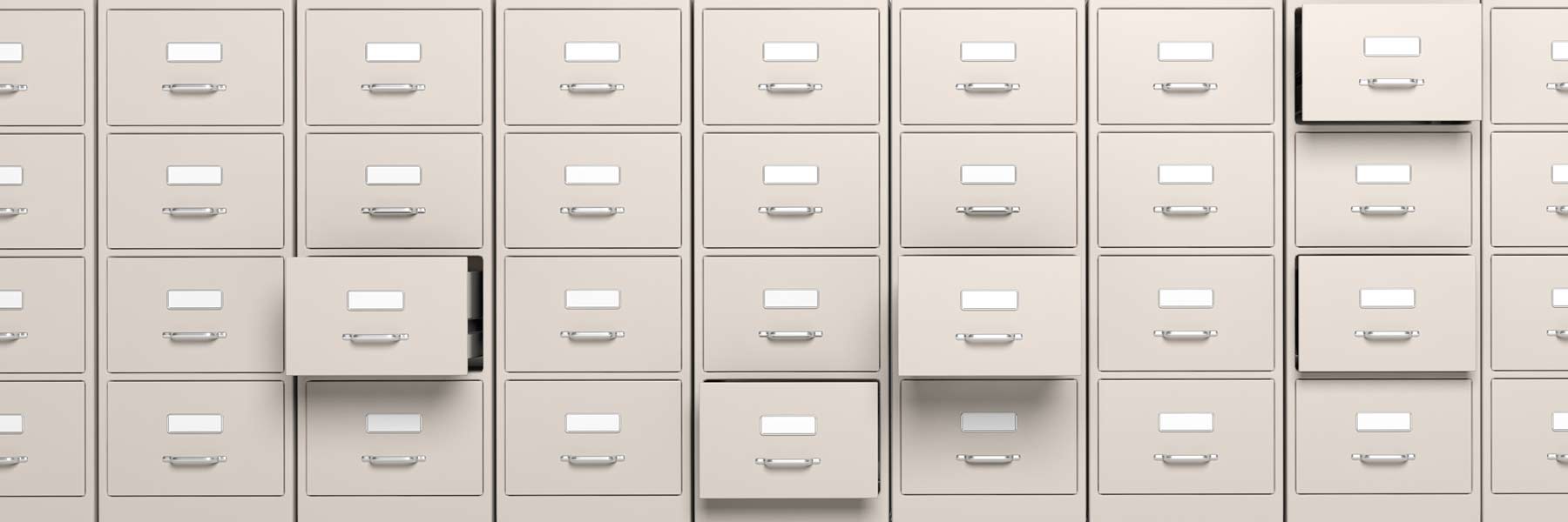 File cabinets