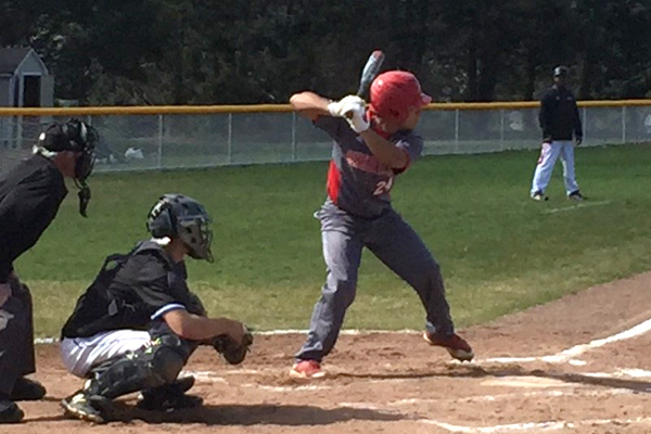 Catcher and Batter at base