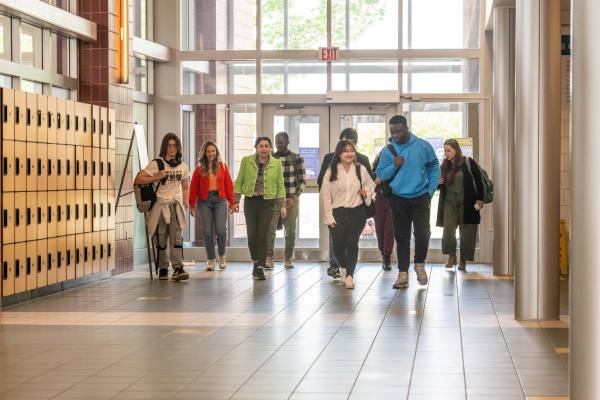 BHCC students walking