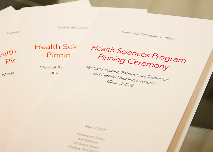 photo of health sciences pinning program