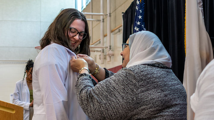 Medical Imaging Student pinning