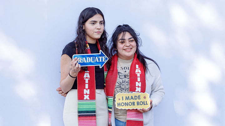 HOPE students posing