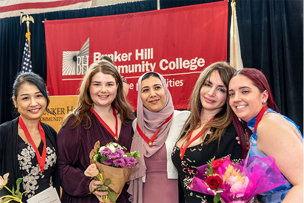 4 nursing graduates