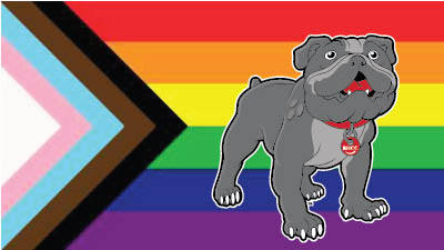 BHCC Bulldog Pride Flag