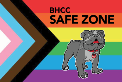 BHCC Safe Zone sticker