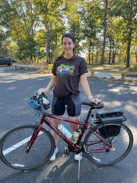 DISH bike rider