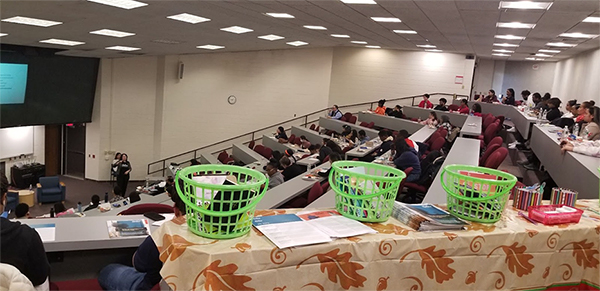 wide shot of the Faces of Leadership 2022 Fall conference