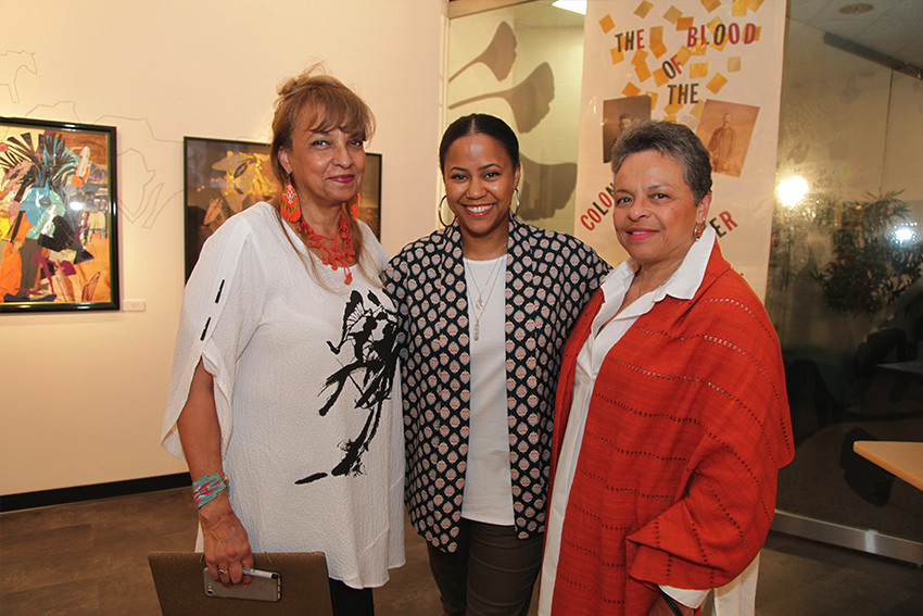 Robin Chandler and Nuri Chandler Smith posing with a third woman