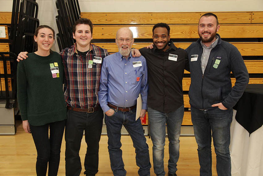 Alumni at the STEM Alumni Dinner April 5, 2018 