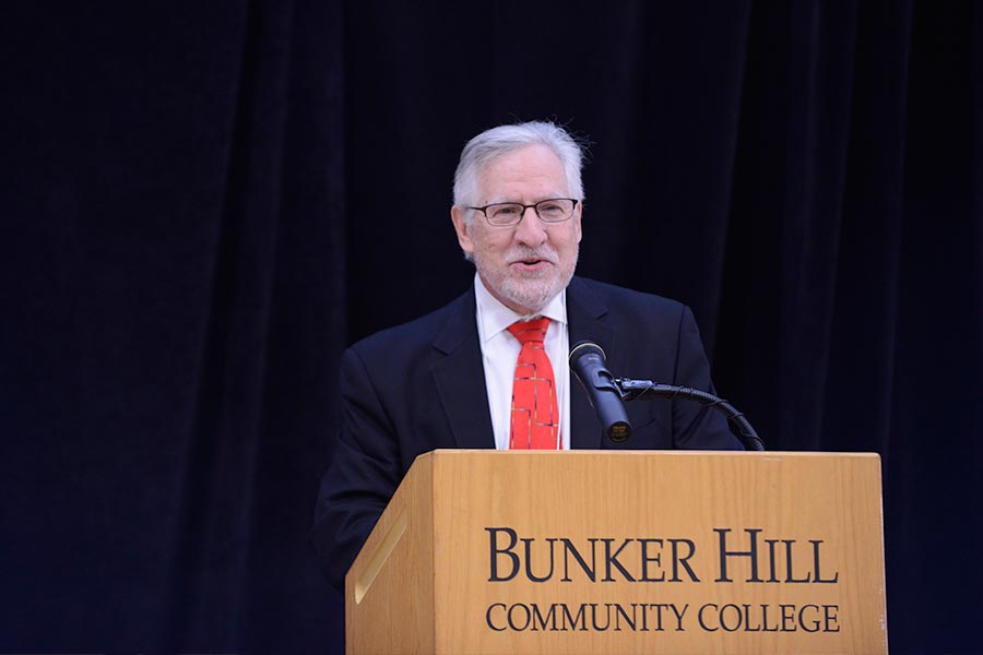 commissioner Santiago speaker at voices of hunger