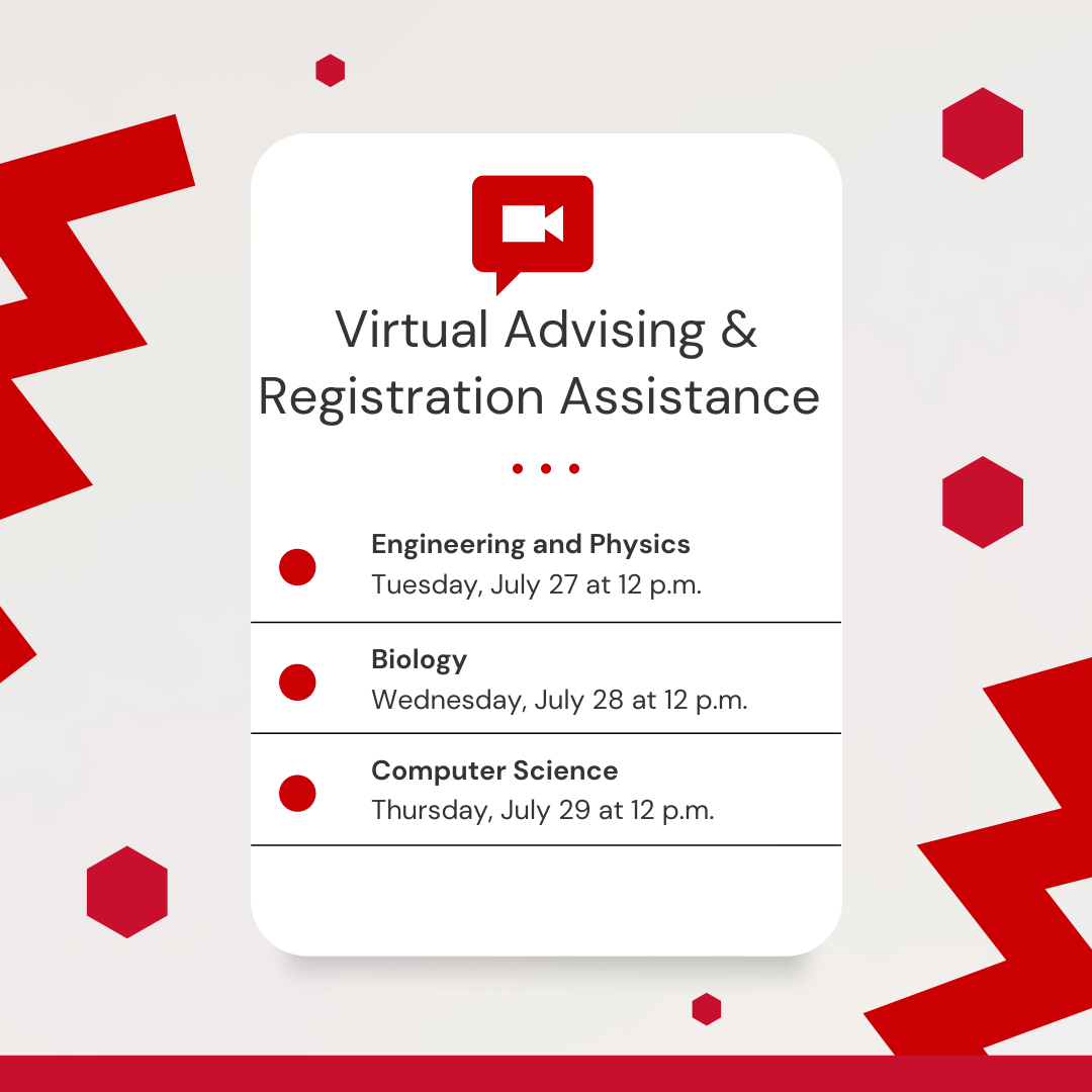 SEM Virtual Advising Sessions