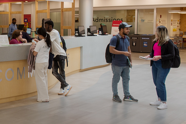 Students in Student central