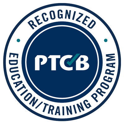 PTCB Recognized Education Training Program Seal