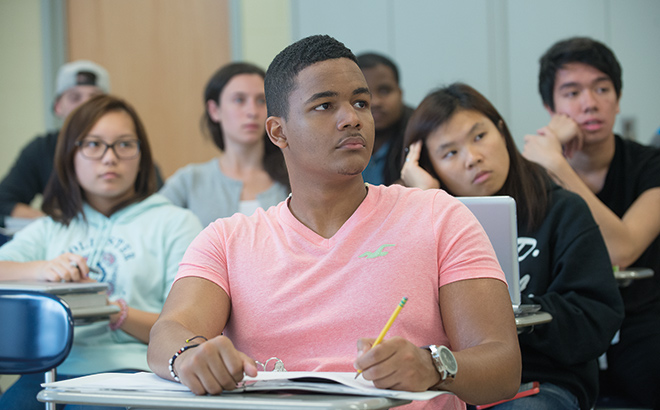 Malden Fast Track- students in class