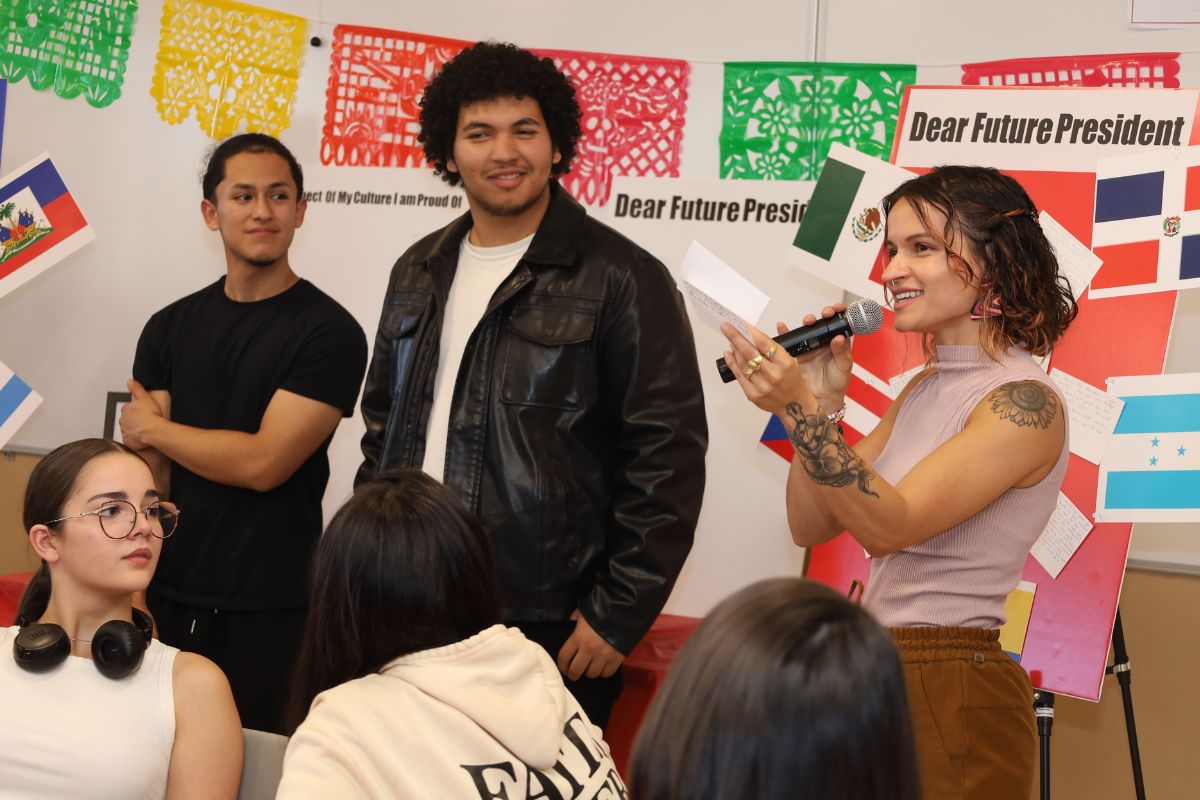 speakers at the event