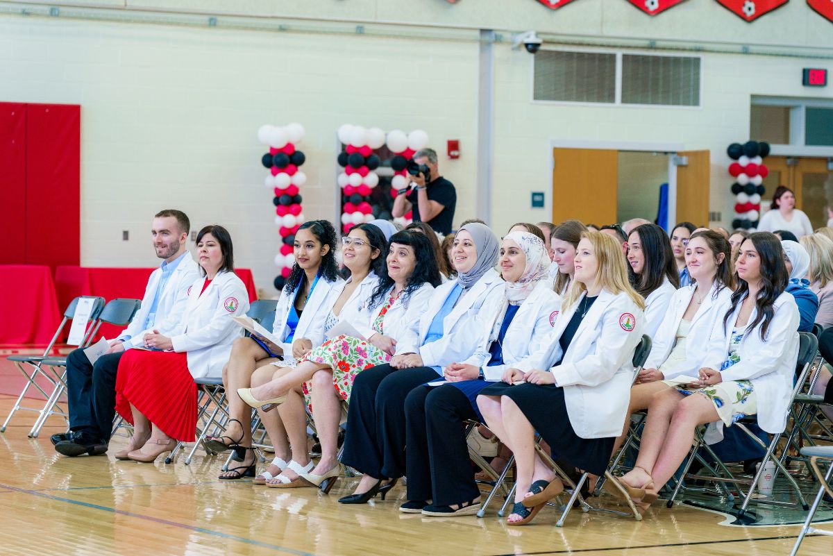 Students seated