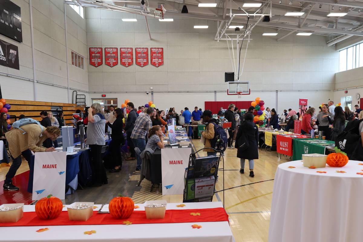 More than 60 Colleges and Universities, Hundreds of BHCC Students Come Together at Transfer Fair