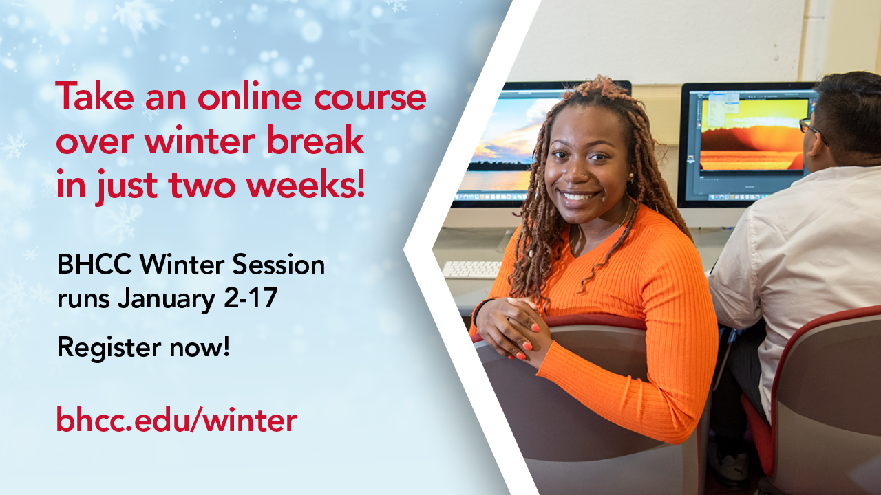 Take an Online course over winter break in just two weeks. Winter Registration 2020, Register now