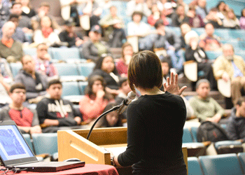 Cristina Henriquez Speaks at  Bunker Hill Community College