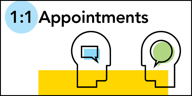 1:1 Appointments
