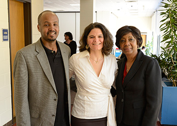 David Lacks Jr., Jen Cohen, Shirley Lacks