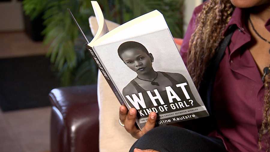 photo of book what kind of girl? by author caroline kautsire